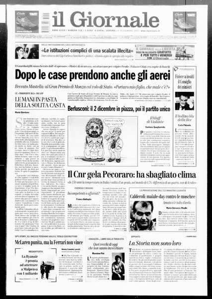 Il giornale : quotidiano del mattino